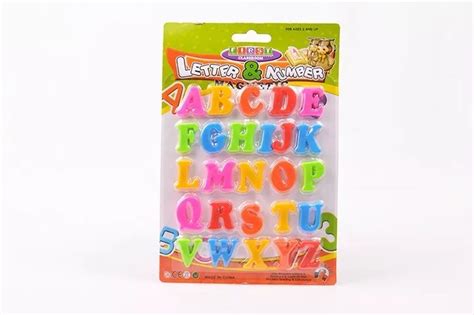 Letras Magneticas De Plastico Didacticas Ninos Abecedario Mebuscar