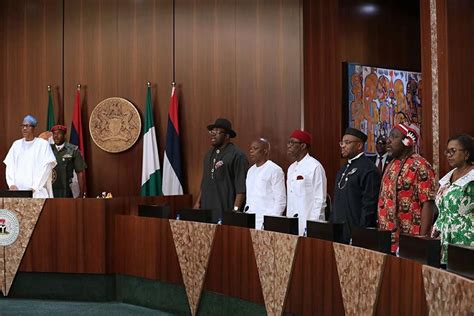 Photos President Buhari Meets With Niger Delta Stakeholders And