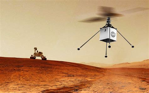 Mars 2020 le drone hélicoptère de la Nasa prêt à voler sur la Planète