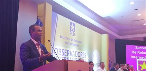 Direcci N Del Pld Y Candidatos Se Re Nen Con Misi N De Observadores