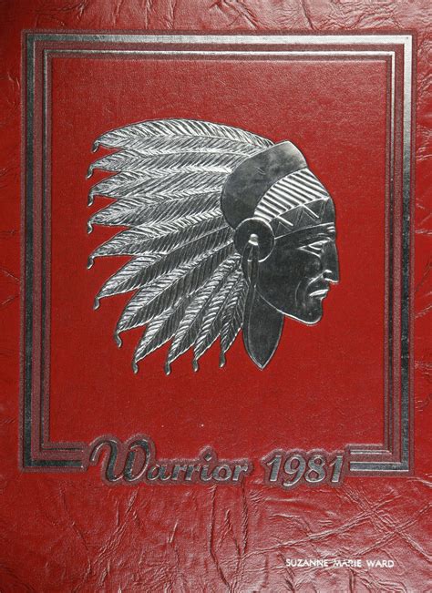 1981 yearbook from East Bay High School from Gibsonton, Florida