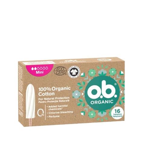 Ob Tamponi Organic Mini Kom Lilly Drogerie Online