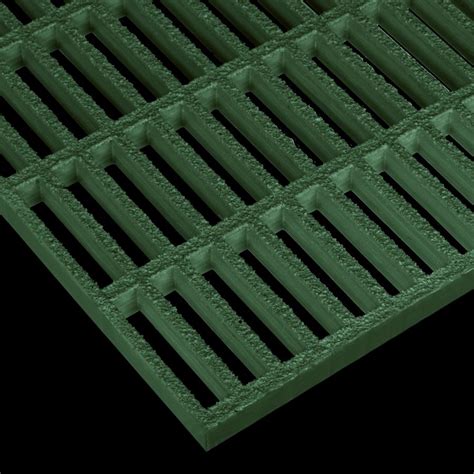 McNICHOLS Fiberglass Grating Molded Rectangular MS R 100 Fiberglass