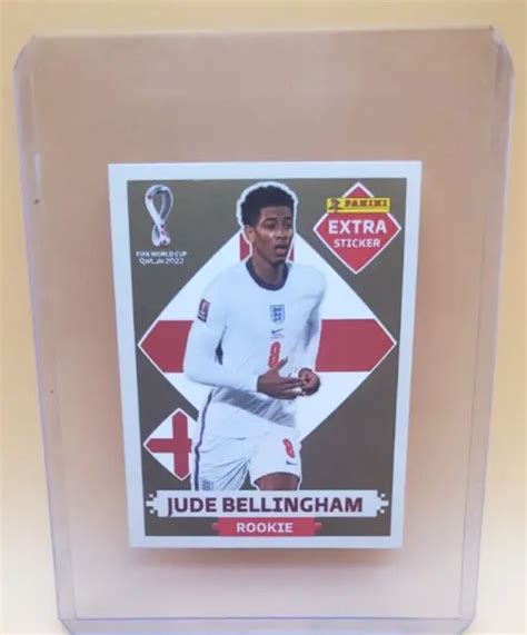 Panini World Cup Qatar Gold Extra Toploader Sticker Jude