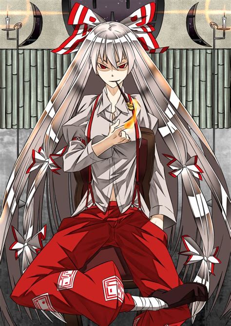 Fujiwara No Mokou Touhou Image By Calori Zerochan Anime