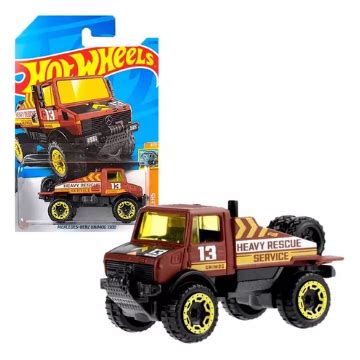 Hot Wheels Mercedes Benz Unimog Hw Haulers Hkh Mattel Shopee Brasil