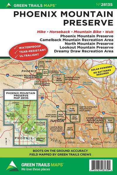 Phoenix Mountain Preserve Trail Map - Fredi Jo-Anne