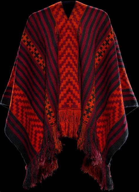 Mapuche Poncho Infinity Of Nations Art And History In The