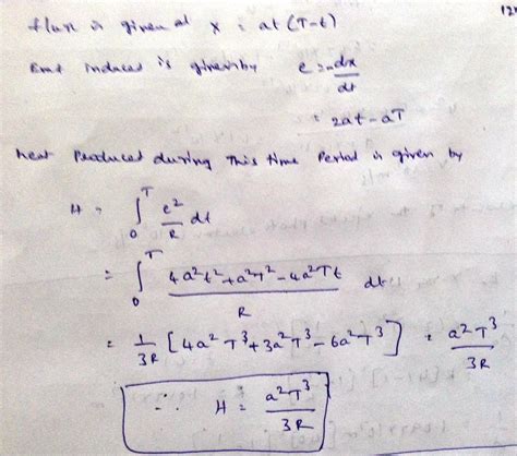 The Magnetic Flux Through A Stationary Loop With Resistance R Varies