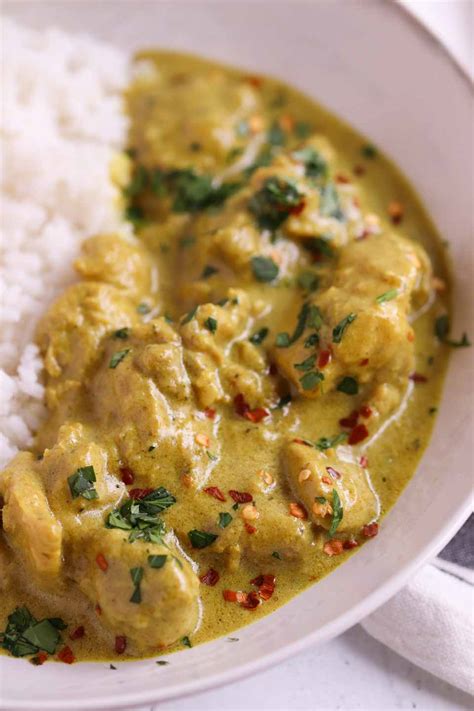 Coconut Chicken Curry Jehan Can Cook