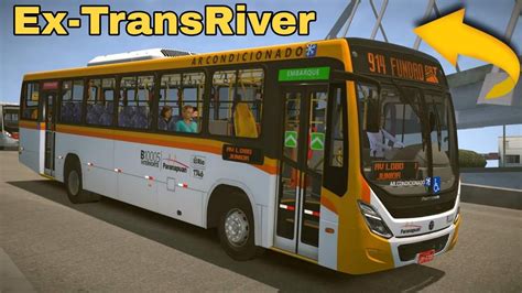 FAZENDO A LINHA 914 MARCOPOLO TORINO 1721 EX TRANSRIVER NO MAPA