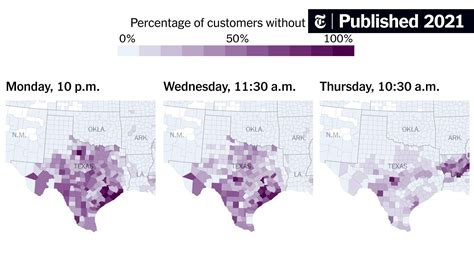 Winter Storm and Texas Power Outage Map - The New York Times