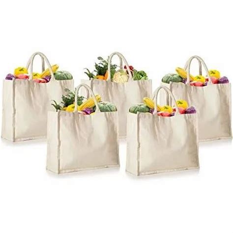 Milky White Plain 100 Eco Friendly Cotton Bag At Rs 10 Bag In Erode