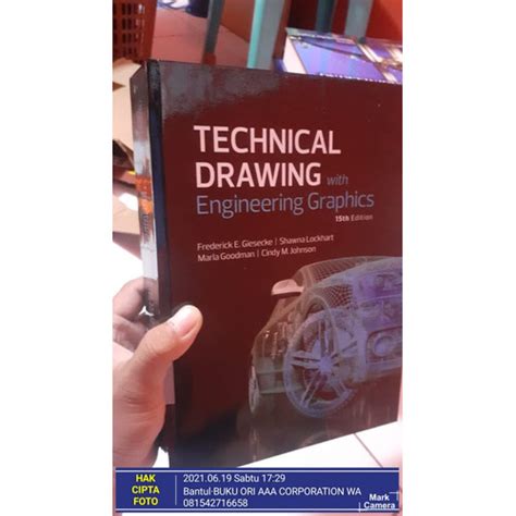 Jual Technical Drawing With Engineering Graphics Th Edition Kota