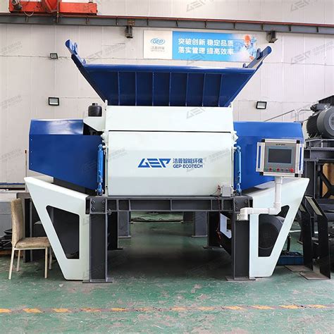 High Performance Single Shaft Shredders Machine For Plastic Recycling