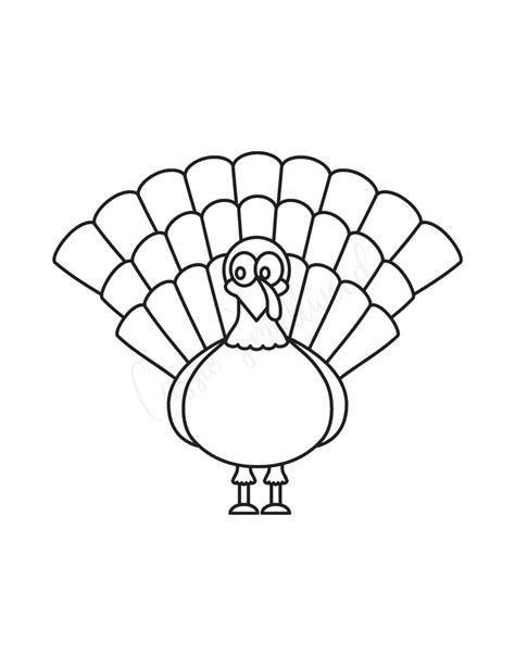 31 Cutest Turkey Templates Cassie Smallwood