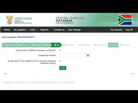 Csd Tutorial How To Add Tax Information Youtube