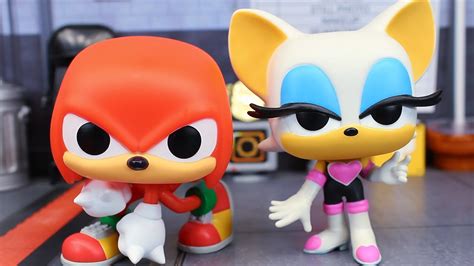 Knuckles And Rouge Funko Pops 2 Pack Unboxing YouTube