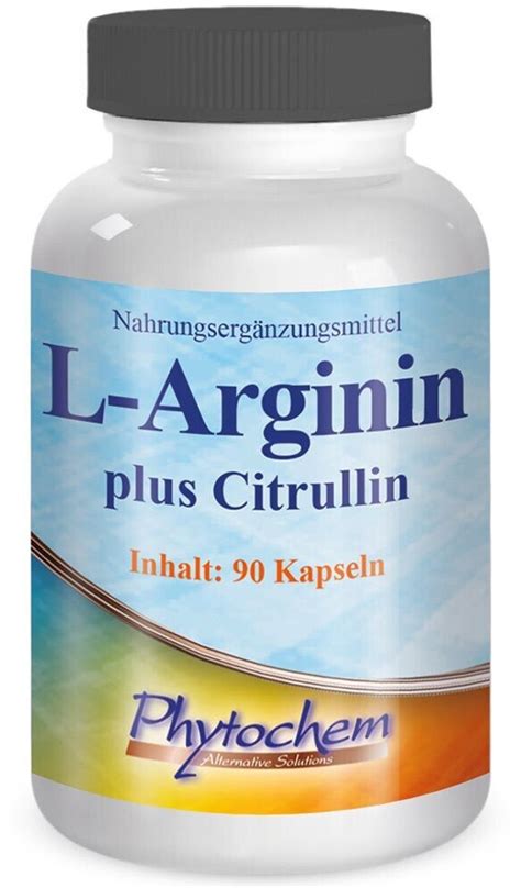 Phytochem L Arginin Plus Citrullin Kapseln 90 Stk Ab 19 58