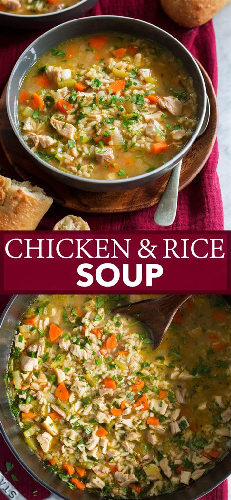 Chicken and Rice Soup - Cooking Classy