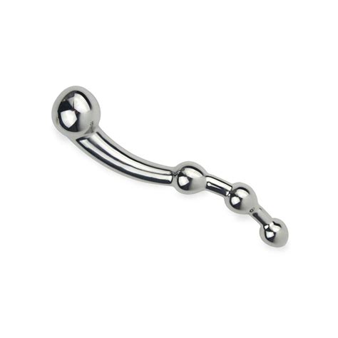 Stainless Anal Butt Plug G Spot Dildo Metal Prostate Massager Men Women Sex Toys EBay