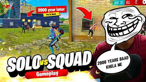 Finally Solo Vs Squad Kills Gameplay After Years Tonde