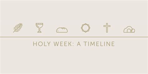 Holy week timeline - qleroint