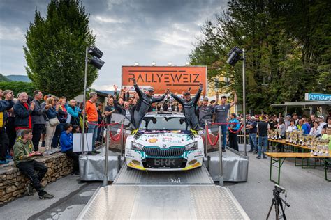 Electric rally premiere Rallye Weiz Škoda Motorsport