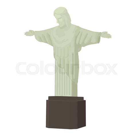 Christus Standbild Icon Stock Vektor Colourbox