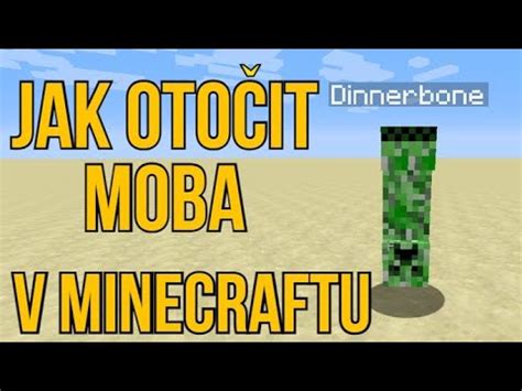 JAK OBRÁTIT JAKÉHOKOLIV MOBA V MINECRAFTU Minecraft CZ SK Tutorial