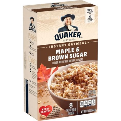 Quaker Maple Brown Sugar Instant Oatmeal, 8 ct - Pick ‘n Save