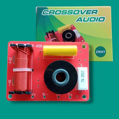 CROSSOVER 2 WAY MAX F 500 CROSSOVER AUDIO 2 WAY WOOFER TWEETER Lazada