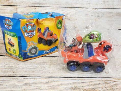 PAW Patrol, Dino Rescue Zuma's Deluxe Rev Up Vehicle with Mystery ...