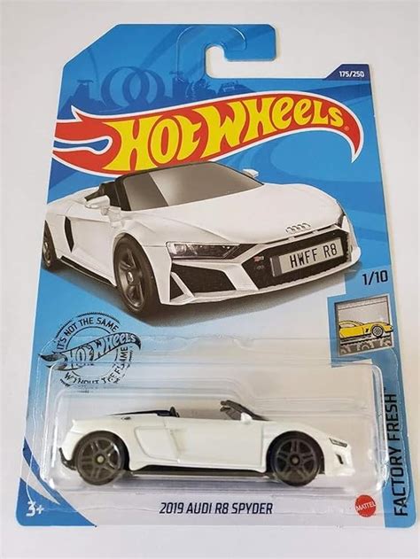 Amazon Hot Wheels Factory Fresh Audi R Spyder White Toys Games