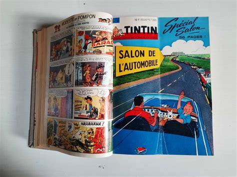 Tintin Magazine Ann E Compl Te En Reliures Amateur Catawiki