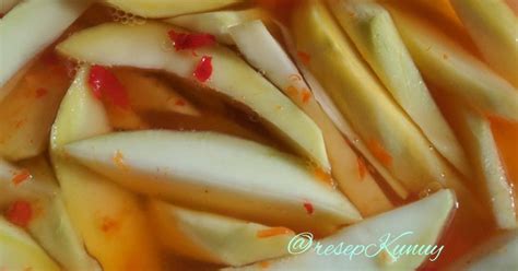 Resep Asinan Mangga Pedas Manis Asem Segerrr Enak Dan Mudah Cookpad