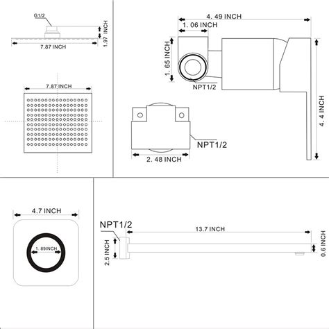 Jinggang Juego De Grifo De Ducha De N Quel Cepillado Para Ba O Sistema