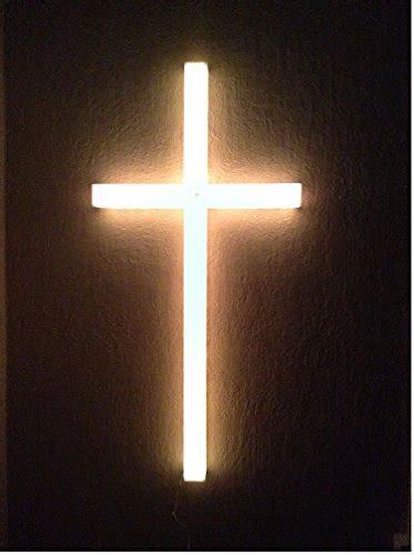 Outdoor Lighted Cross Photos