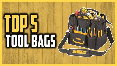 Top 5 Best Tool Bag For Carpenters Handyman Work YouTube