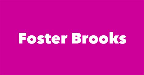 Foster Brooks - Spouse, Children, Birthday & More