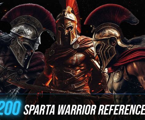 ArtStation - 200 Sparta Warriors | Artworks