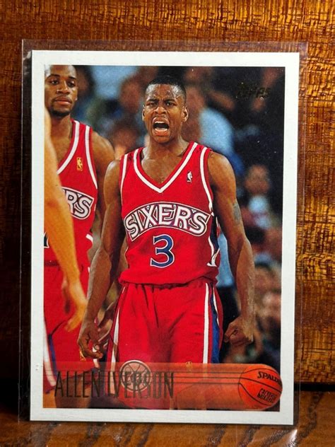 Topps Allen Iverson Rookie Philadelphia Ers Ebay