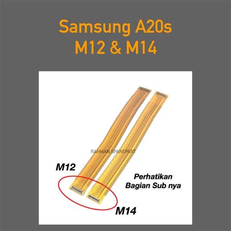 Fleksibel Ui Samsung A20s A207 A207f M12 M14 Fleksibel Ui Board Dari Pcb Ke Mesin Lazada