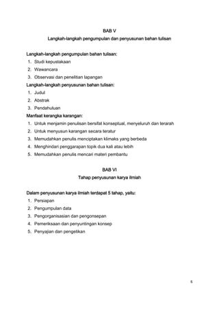 Menulis Karya Ilmiah Dalman Pdf