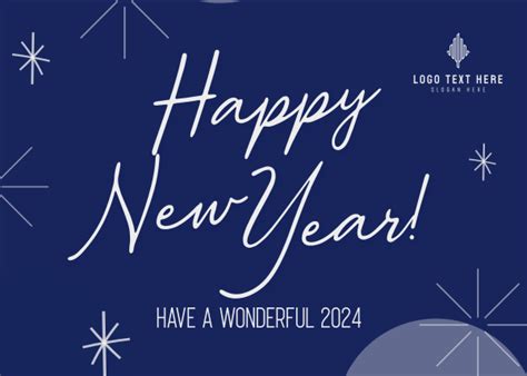 Wonderful New Year Welcome Invoice Brandcrowd Invoice Maker