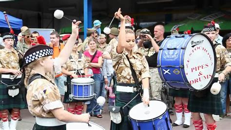 Scotland The Brave Częstochowa Pipes And Drums Youtube