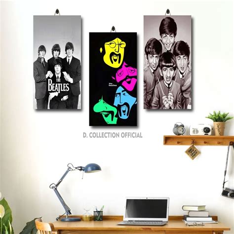 Jual Poster Kamar Tidur Cover Photo Band The Beatles Abbey Road X