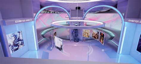 Futuristic Art Room model - TurboSquid 2013161