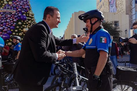 Equipan A Polic As Municipales Del Grupo Beta Con Nuevas Bicicletas Omnia