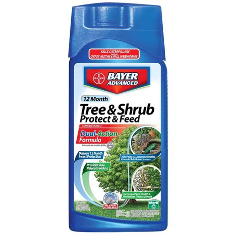 Bayer Advanced 32 Oz Concentrate Tree And Shrub Protect With Feed